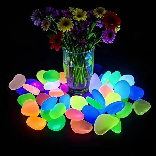 Luminous Stones – Mixed Color Glow Stones (150 pcs)